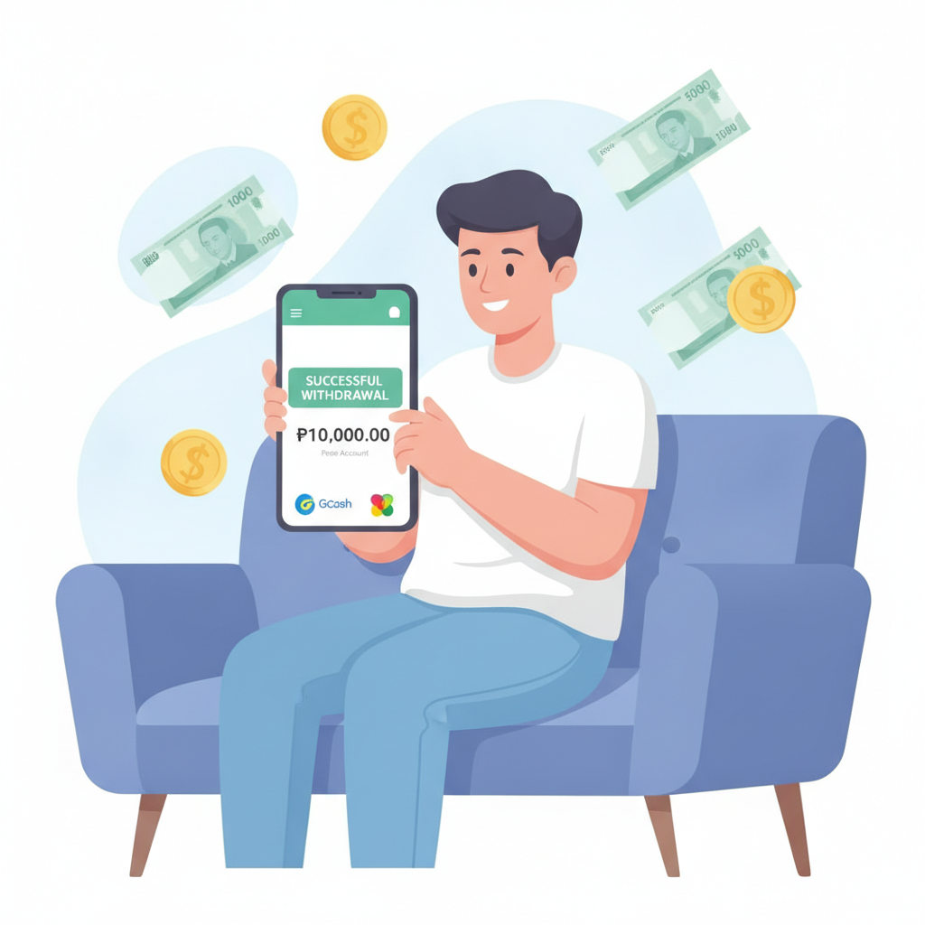 Illustration: Bacardi Play Withdrawal Guide: GCash, Maya & Bank Transfer Steps