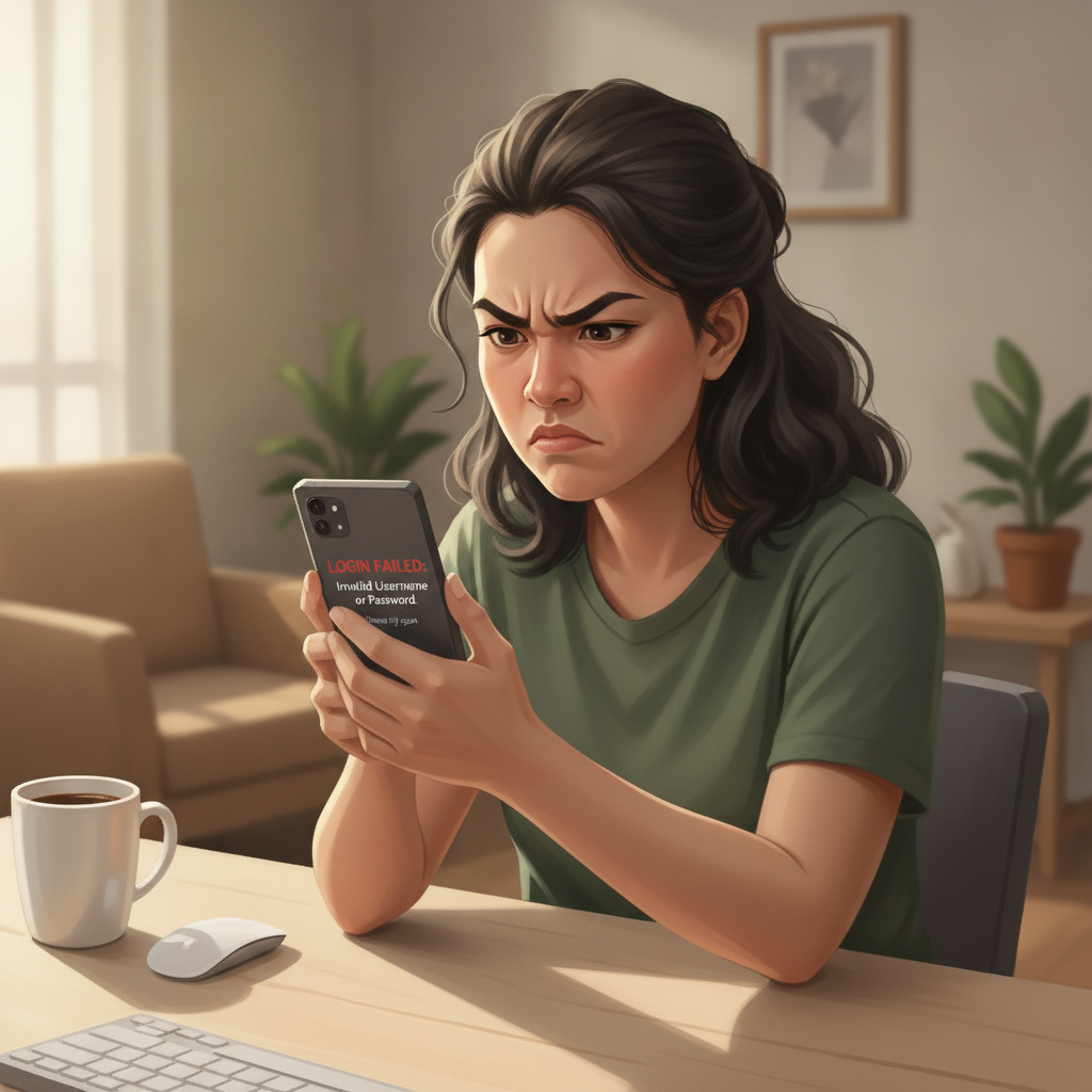 Illustration: Bacardi Play App Login and Verification Errors on Android