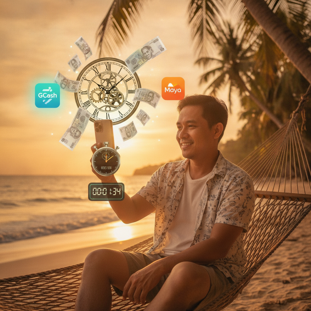 Illustration: Bacardi Play Withdrawal Time: How Fast Are GCash, Maya and Bank Payouts?
